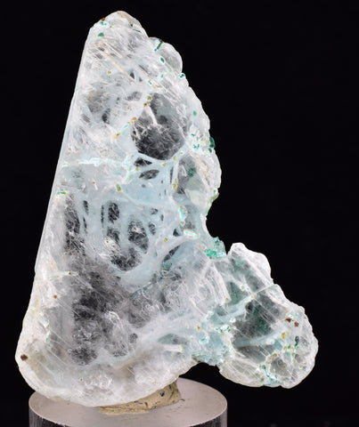 4.9cms GEM ATACAMITE INSIDE SELENITE CRYSTAL LILY MINE 2000 DISCOVERY PERU TB133