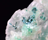 4cms GEM ATACAMITE INSIDE SELENITE CRYSTAL LILY MINE 2000 DISCOVERY PERU TB135