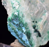 4cms GEM ATACAMITE INSIDE SELENITE CRYSTAL LILY MINE 2000 DISCOVERY PERU TB135