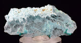 4.3cms GEM CHRYSOCOLLA INSIDE SELENITE CRYSTAL LILY MINE PERU TB222