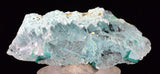 4.3cms GEM CHRYSOCOLLA INSIDE SELENITE CRYSTAL LILY MINE PERU TB222