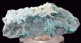 4.3cms GEM CHRYSOCOLLA INSIDE SELENITE CRYSTAL LILY MINE PERU TB222