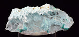 4.3cms GEM CHRYSOCOLLA INSIDE SELENITE CRYSTAL LILY MINE PERU TB222