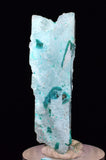 4.3cms GEM CHRYSOCOLLA INSIDE SELENITE CRYSTAL LILY MINE PERU TB222