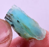 180 Carats GEM BLUE OPAL PERU ROUGH SCENIC SEASCAPE MINERAL SPECIMEN OB203
