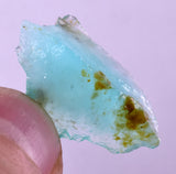180 Carats GEM BLUE OPAL PERU ROUGH SCENIC SEASCAPE MINERAL SPECIMEN OB203