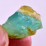 180 Carats GEM BLUE OPAL PERU ROUGH SCENIC SEASCAPE MINERAL SPECIMEN OB203