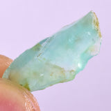 180 Carats GEM BLUE OPAL PERU ROUGH SCENIC SEASCAPE MINERAL SPECIMEN OB203