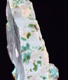 4.6cms GEM CHRYSOCOLLA INSIDE SELENITE CRYSTAL LILY MINE PERU TB223