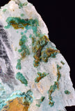 4.6cms GEM CHRYSOCOLLA INSIDE SELENITE CRYSTAL LILY MINE PERU TB223