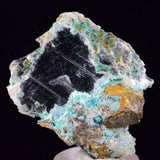 4.6cms GEM CHRYSOCOLLA INSIDE SELENITE CRYSTAL LILY MINE PERU TB223