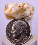2.1cms NATIVE GOLD OF THE INCAS PERU THUMBNAIL CRYSTAL LB213