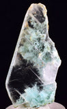 4.2cms GEM CHRYSOCOLLA INSIDE SELENITE CRYSTAL LILY MINE PERU TB224