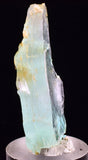 4.2cms GEM CHRYSOCOLLA INSIDE SELENITE CRYSTAL LILY MINE PERU TB224