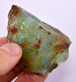 62Grams GEM BLUE OPAL PERU ROUGH SCENIC SEASCAPE MINERAL SPECIMEN OB168