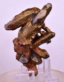 7.6cms TURGITE BOTRYOIDAL IRIDESCENT CRYSTALS PERU IRON NEW FIND MINERAL ZB60