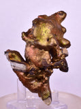 7.6cms TURGITE BOTRYOIDAL IRIDESCENT CRYSTALS PERU IRON NEW FIND MINERAL ZB60