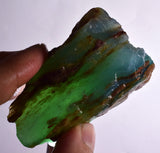 135Grams GEM BLUE OPAL PERU ROUGH SCENIC SEASCAPE MINERAL SPECIMEN OB167