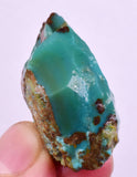 13.5grs GEM SILICA CHRYSOCOLLA CHALCEDONY LILY MINE PERU ROUGH SB244