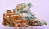 11cms DRUZY CHRYSOCOLLA CALCITE PERU COPPER 2000 DISCOVERY DB114