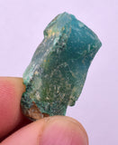 2.7grs GEM SILICA CHRYSOCOLLA CHALCEDONY LILY MINE PERU ROUGH SB260