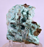 9.5cms DRUZY CHRYSOCOLLA CALCITE PERU COPPER 2000 DISCOVERY DB115