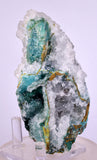 10cms DRUZY CHRYSOCOLLA CALCITE PERU COPPER 2000 DISCOVERY DB116