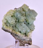 8.2cms DRUZY CHRYSOCOLLA CALCITE PERU COPPER 2000 DISCOVERY DB118