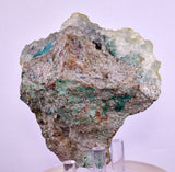 8.2cms DRUZY CHRYSOCOLLA CALCITE PERU COPPER 2000 DISCOVERY DB118