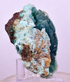 6.1cms DRUZY CHRYSOCOLLA QUARTZ CRYSTAL LILY MINE PERU 2000 YEAR DB327