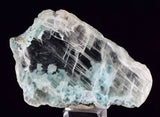 4.5cms GEM CHRYSOCOLLA INSIDE SELENITE CRYSTAL LILY MINE 2000 DISCOVERY PERU TB140