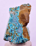 4.1cms DRUZY CHRYSOCOLLA QUARTZ CRYSTAL LILY MINE PERU 2000 YEAR DB330