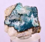 2.9cms DRUZY CHRYSOCOLLA QUARTZ CRYSTAL LILY MINE PERU 2000 YEAR DB331