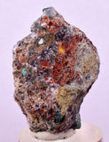 3.7cms DRUZY CHRYSOCOLLA QUARTZ CRYSTAL LILY MINE PERU 2000 YEAR DB332