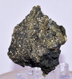 5.2cms PYRITE PYRRHOTITE PERU SHINY CRYSTALS SAMPLE MINERAL SPECIMEN MB173