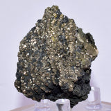 5.2cms PYRITE PYRRHOTITE PERU SHINY CRYSTALS SAMPLE MINERAL SPECIMEN MB173