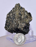 5.2cms PYRITE PYRRHOTITE PERU SHINY CRYSTALS SAMPLE MINERAL SPECIMEN MB173