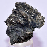 4.5cms PYRITE PYRRHOTITE PERU SHINY CRYSTALS SAMPLE MINERAL SPECIMEN MB174