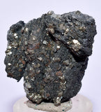 3.7cms PYRITE PYRRHOTITE PERU SHINY CRYSTALS SAMPLE MINERAL SPECIMEN MB176