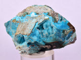 5.7cms DRUZY CHRYSOCOLLA QUARTZ CRYSTAL LILY MINE PERU 2000 YEAR DB335