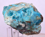 5.7cms DRUZY CHRYSOCOLLA QUARTZ CRYSTAL LILY MINE PERU 2000 YEAR DB335