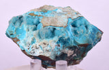 5.7cms DRUZY CHRYSOCOLLA QUARTZ CRYSTAL LILY MINE PERU 2000 YEAR DB335