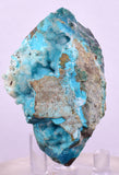 5.7cms DRUZY CHRYSOCOLLA QUARTZ CRYSTAL LILY MINE PERU 2000 YEAR DB335