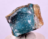 2.6cms DRUZY CHRYSOCOLLA QUARTZ CRYSTAL LILY MINE PERU 2000 YEAR DB336