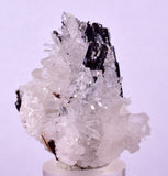 4.4cms RED HUBNERITE QUARTZ CRYSTALS MINERAL SPECIMEN COLLECTOR PERU MB210