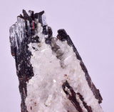 7.1cms RED HUBNERITE QUARTZ CRYSTALS MINERAL SPECIMEN COLLECTOR PERU MB211