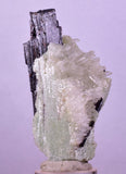 6.4cms RED HUBNERITE QUARTZ CRYSTALS MINERAL SPECIMEN COLLECTOR PERU MB212
