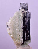 6.4cms RED HUBNERITE QUARTZ CRYSTALS MINERAL SPECIMEN COLLECTOR PERU MB212