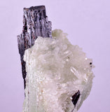 6.4cms RED HUBNERITE QUARTZ CRYSTALS MINERAL SPECIMEN COLLECTOR PERU MB212