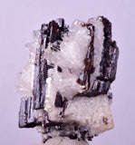 4.2cms RED HUBNERITE QUARTZ CRYSTALS MINERAL SPECIMEN COLLECTOR PERU MB213
